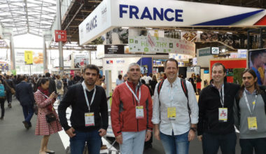 Miembros del CIET UAI acompañan a ganadores InnovaPack a visitar la Feria SIAL de Francia